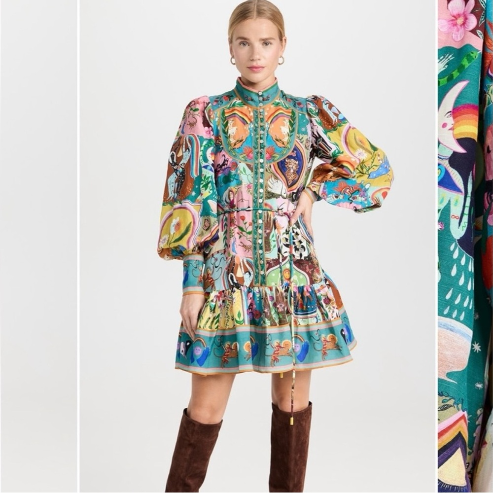 Alemais Evergreen Mini Dress